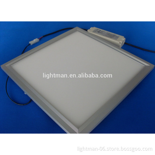 24V DC input voltage white color frame led panel light 30x30 20w